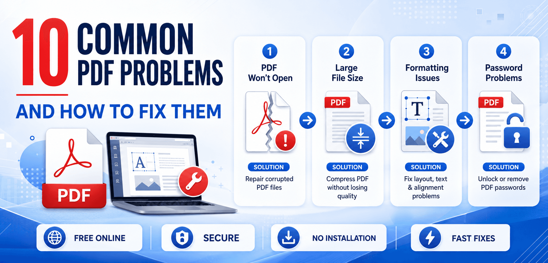 10 Common PDF Problems Troubleshooting Guide
