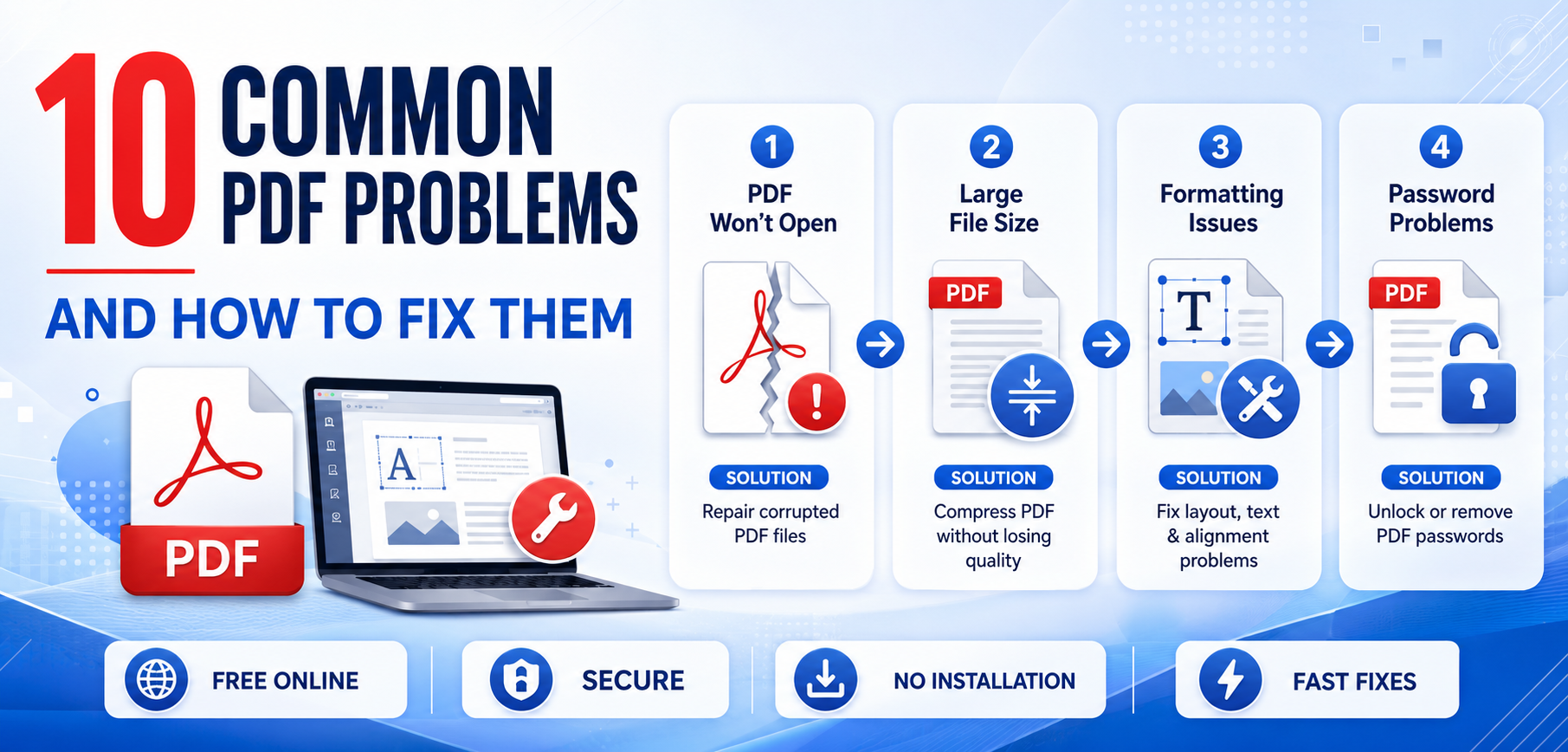 10 Common PDF Problems and How to Fix Them (2026 Guide)