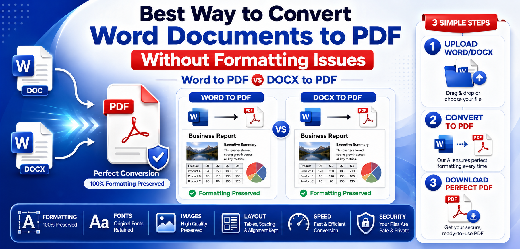 Convert Word to PDF Without Formatting Issues (2026 Guide)