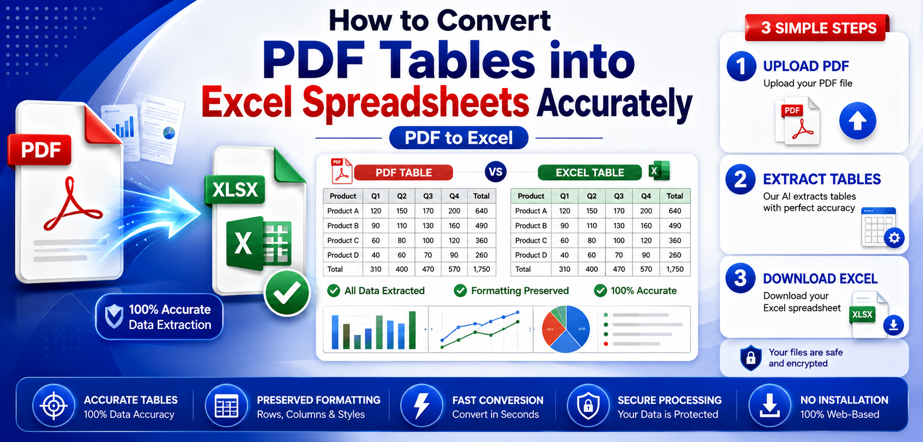 How to Convert PDF Tables into Excel Accurately (2026)